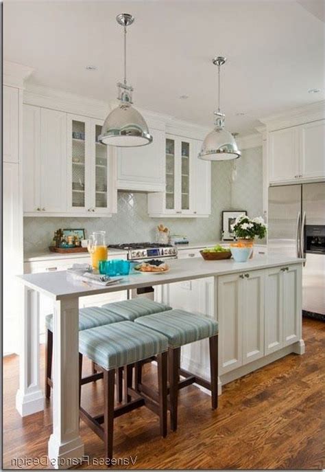 Overall, the narrow kitchen island looks very classic and quirky, the perfect match for this relaxed kitchen. narrow kitchen island with seating 31 in 2020 | Narrow ...