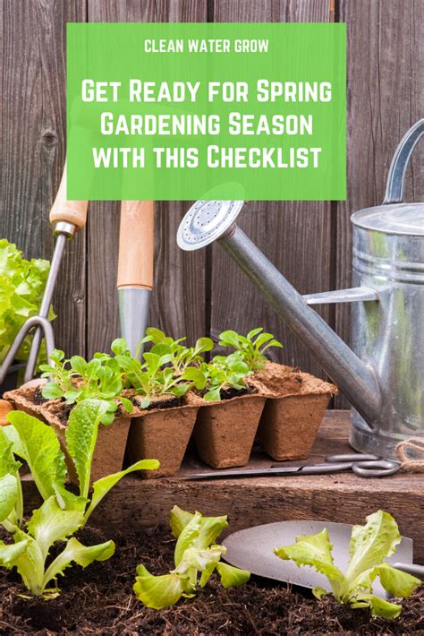 Get Ready For Spring Gardening With This Checklist Seasonal Garden