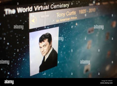 I-Tomb virtual cemetery, Paris, France, Europe Stock Photo - Alamy
