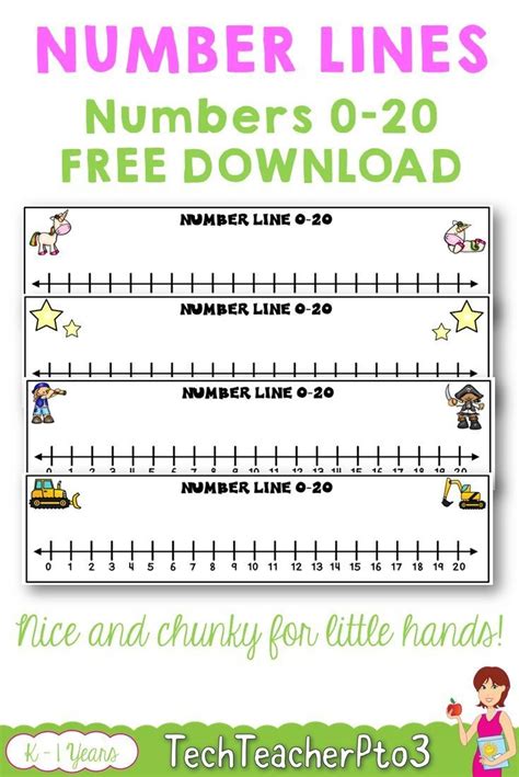 Free Printable Number Line For Kids Free Printable