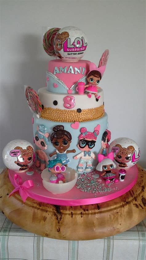 Lol Doll Cake Decorated Cake By Milkmade Cakesdecor