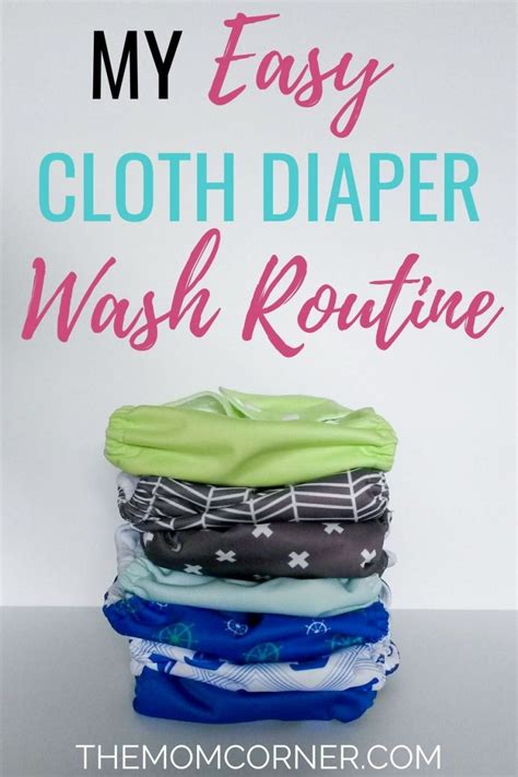 My Amazingly Simple Cloth Diaper Wash Routine Themomcorner