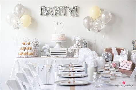 Moreover, you are able to find other adorable products. White Birthday Party Ideas - American Greetings