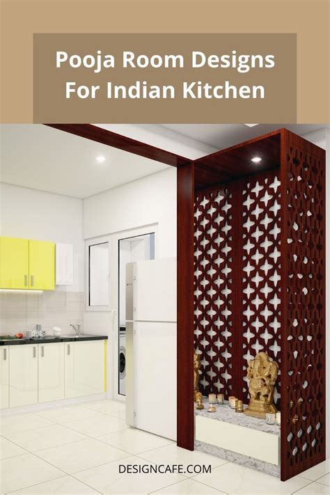 Pooja Room In Kitchen Designs For Indian Homes Designcafe Pooja