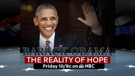 Special Preview Barack Obama The Reality Of Hope Nbc News