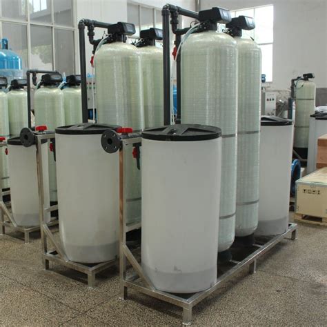 China Ion Exchange Resin Automatic Water Softener For Boiler Water