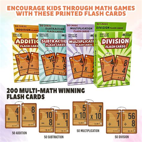 Buy Whizbuilders 208 Math Flash Cards Addition And Subtraction Flash