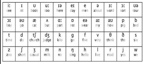 The Phonemic Chart Is A Set Of Symbols That Represent All The Sounds