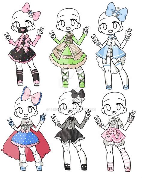 Pin By Ghoth On Chibianime Clothes Design Drawing Anime Clothes
