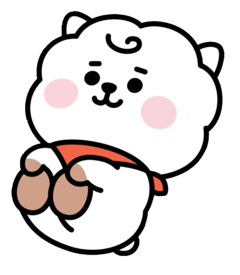Dalam proyek tersebut masing masing personil bts membuat karakter yang sesuai dengan kreativitas plus kepribadian mereka. Paling Baru Gambar Stiker Bt21 Rj - Aneka Stiker Keren