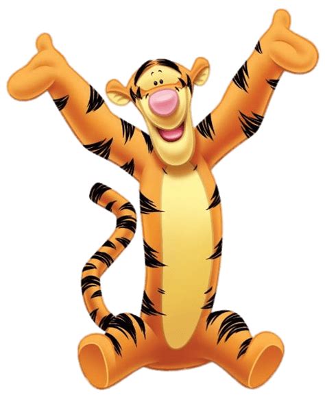 Winnie The Pooh Tigger Pfoten Hoch Transparente Png Stickpng