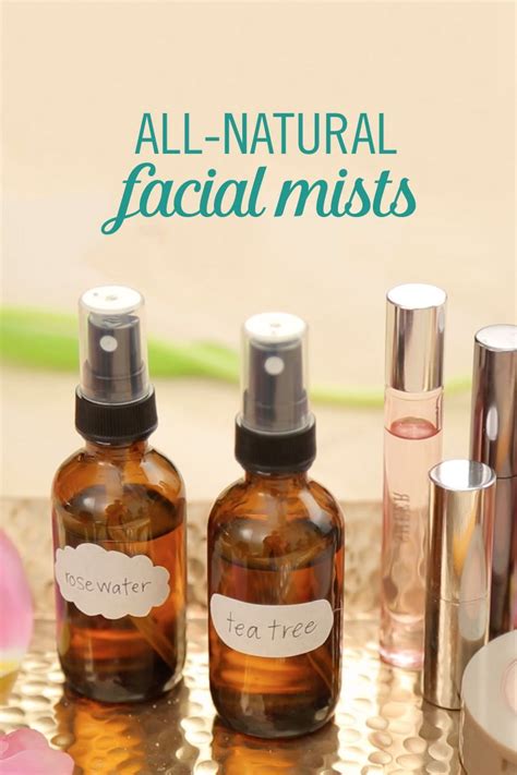 Take Care Of All Your Stress With All Natural Diy Facial Mists These