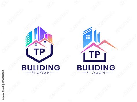 Tp Creative Real Estate Logo Tp Construction Tp Architecture Tp