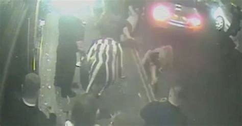 Cctv Shows Friends Being Mown Down Like Skittles Outside Nightclub After Driver Lost Temper