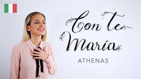 Athenas - Con Te Maria con testo - Musica Cattolica Chords - Chordify