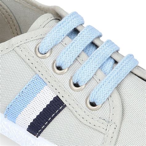 New Cotton Canvas Tennis Shoes With Flag Detail Tk048 Okaaspain