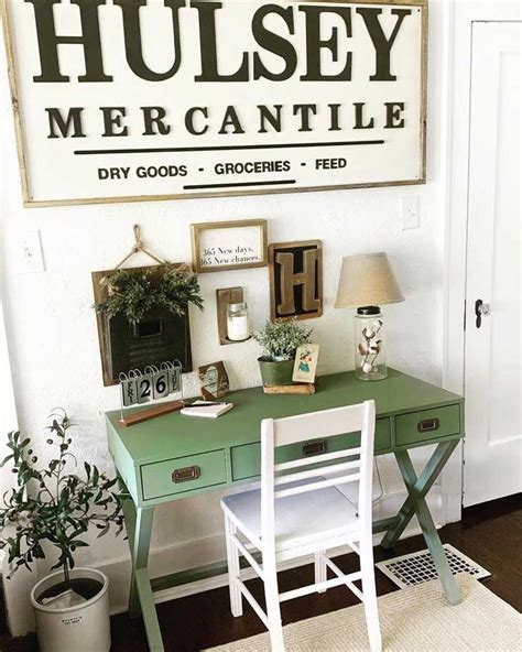 21 Farmhouse Home Office Ideas To Boost Your Productivity