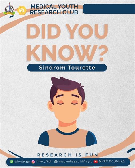 Did You Know Apa Itu Tourette Syndrome Medical Youth Research Club