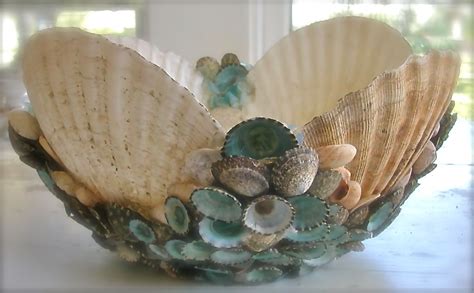 Shell Bowl By Peggy Green Sea Crafts Nature Crafts Crafts To Make