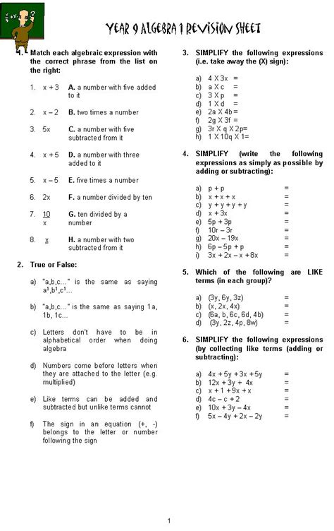 Ged Math Worksheets Word Problems Word Problems Subtraction