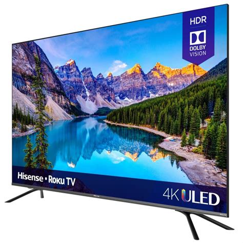 Provides sharpest and clearest screen across its 58 inch screen panel with the ability to stream 4k video as well. 4K ULED Hisense Roku Smart TV (2020) (55R8F5) - Hisense USA