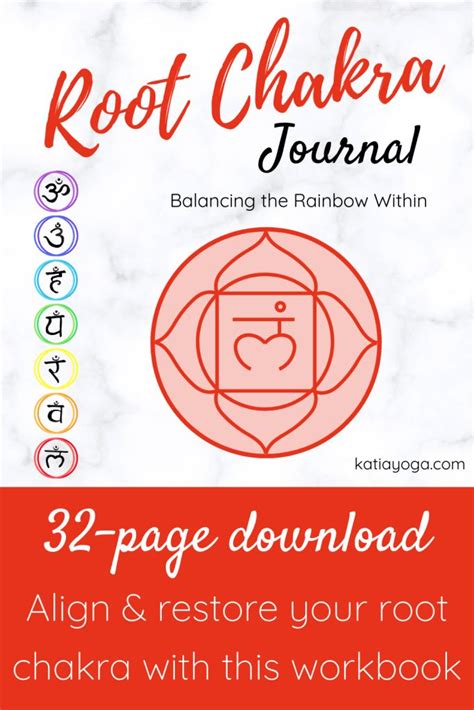 Chakra Journal Printable Ebook Series Balancing The Rainbow Within Katia Yoga Chakra