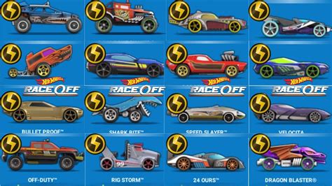 Hot Wheels Race Off Cars Names Mftyred
