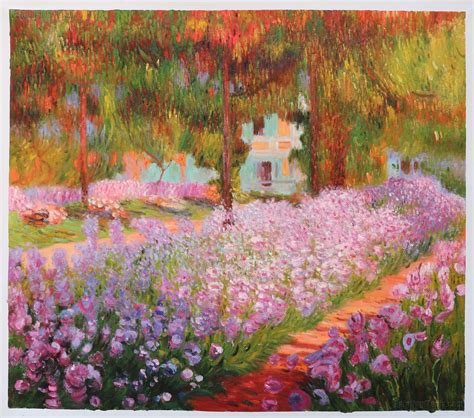 Irises In Monets Garden Claude Monet Paintings Claude Monet Monet