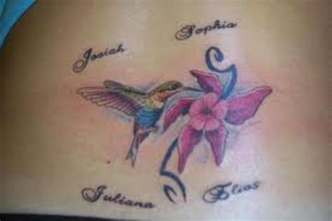 A tattoo design like this could be used to commemorate a wedding or anniversary. Hummingbird Tattoos: Meanings, Designs, History, and ...