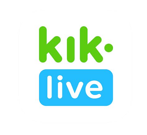 Download Kik Live App Transparent Png Stickpng