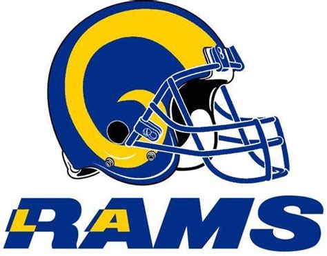 La Rams Logo Show Your Team Spirit