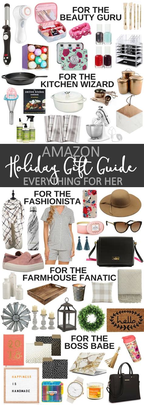 Amazon Holiday Gift Guide For Her  Blooming Boldly