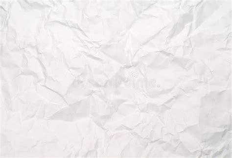 Crushed White Paper Texture Stock Image Image Of Space Document 7558025