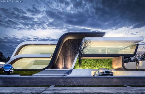 Conceptual Architecture Modern Architecture House Futuristic