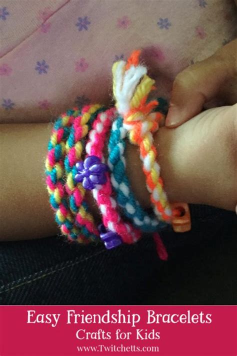 How To Make A Twisted Friendship Bracelet In 2 Minutes Twitchetts