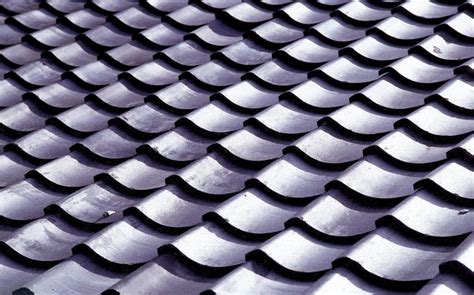 Japanese J Roof Tile Lopo Terracotta Panel