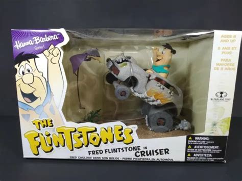 Mcfarlane Hanna Barbera Fred Flintstones Cruiser Deluxe Box Set Eur 29