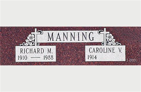 Companion Flat Grave Markers Design Pictures And Prices