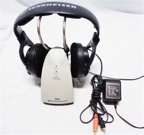 中古 Zennheiser Hdr130 と Tr130 Wireless Headphones ゼンハイザー ワイヤレスヘッドフォンの