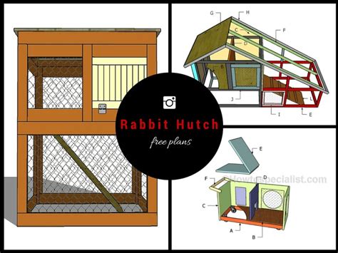 9 Free Rabbit Hutch Plans Free Garden Plans How To