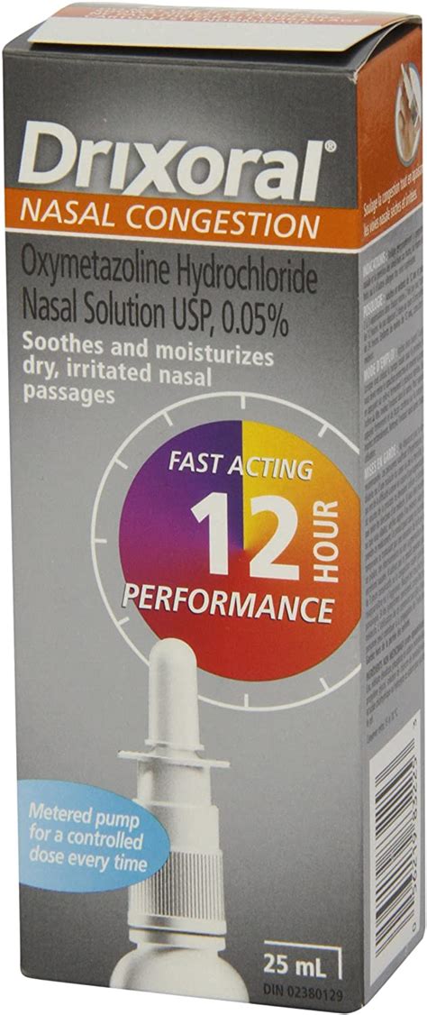 Drixoral Nasal Congestion Spray 25ml