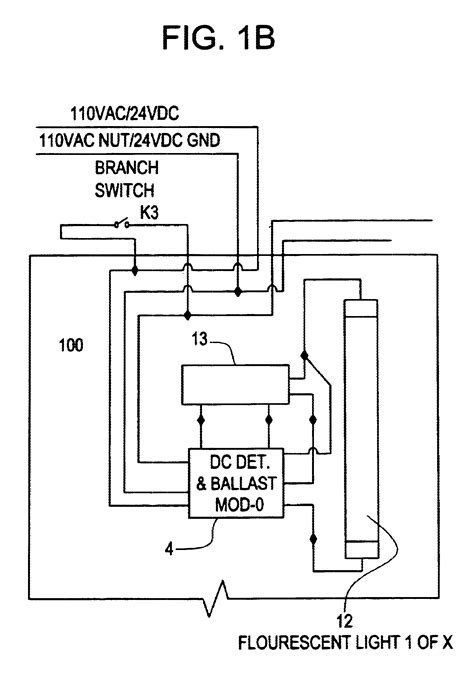 Remove the ballast channel cover and install the emergency ballast either in the ballast channel (see illustrations 1 & 2) or on top of the fixture* (see illustration 3). Patent US6628083 - Central battery emergency lighting system - Google Patents