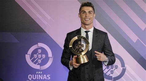Perfect 10 Cristiano Ronaldo Wins Portuguese Footballer Of The Year