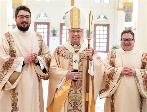 Two Men Are Ordained Transitional Deacons For The Archdiocese April 16