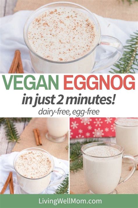 This Easy Vegan Eggnog Recipe Is So Simple It Takes Just 2 3 Minutes