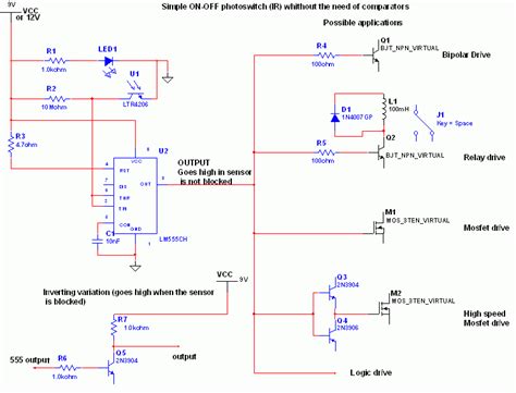 A transfer switch (ats) is an electrical switch that switches a load between two sources. How to build Simple optical switch (circuit diagram)