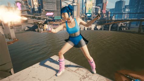 Blue Moon NPC Swap For V Cyberpunk 2077 Mod