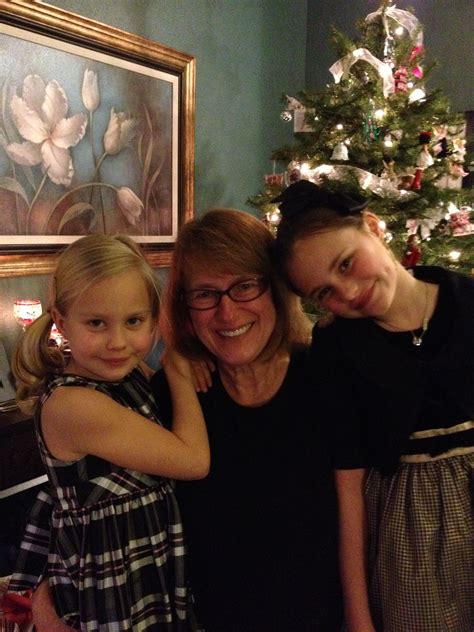 Connie With Her Grand Nieces Sylvia Eight Years Old And Lucy Ten Years Old Christmas 2013