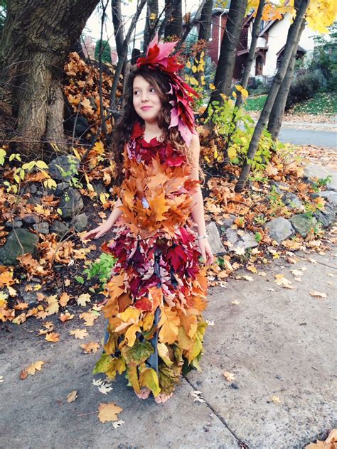 Make Your Own Mother Nature Leaf Dress Mutter Natur Kostüm Baum