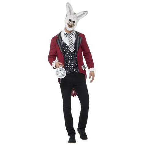 Pin By Febris On Under Rabbit Costume White Rabbit Costumes Mens Halloween Fancy Dress